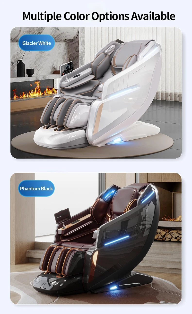 2025 Premium 4D Smart Massage Chair Full-Body Luxury Space Capsule with Multifunction Triple Control Operation‌ Home Office Use