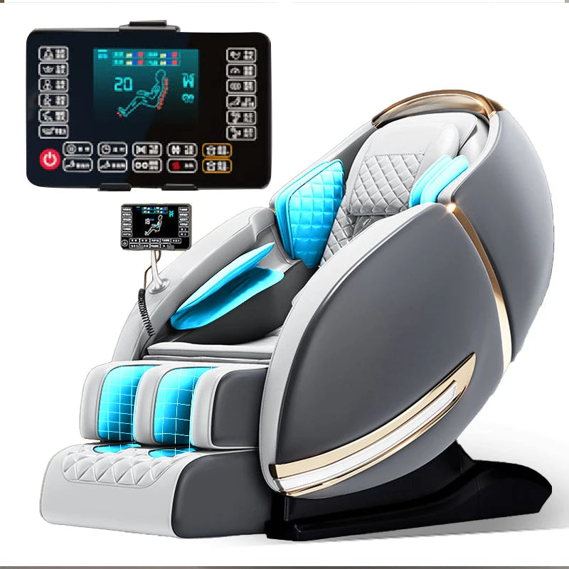 2 Year Warranty 4D SL Airbag Zero Gravity full body Massage Chair Home 3D Office Foot Roller Shiatsu Office Chair Massage Sofa