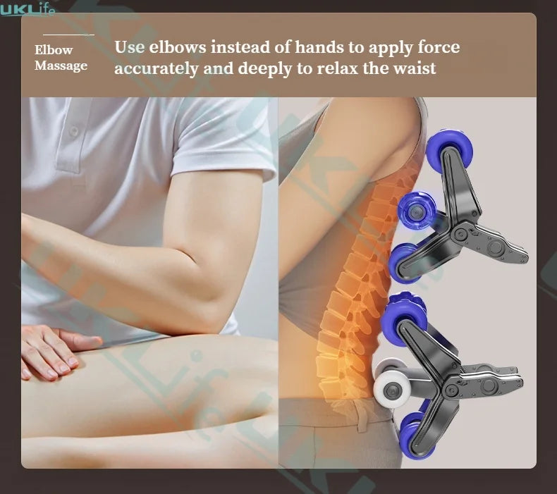 6D Massage Chair Zero Gravity SL Track Body Recliner with Heat AI Voice Control Thai Stretch for Home Office Use