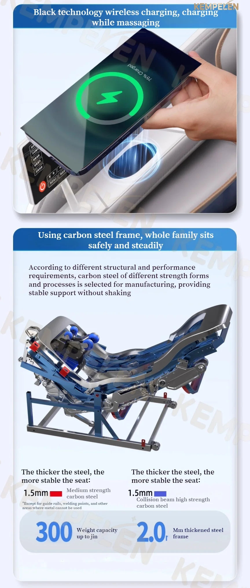 3D Massage Chair SL Track with AI Voice Control | Thai Stretch, Heating, Full Body Airbags, Foot Rollers, Bluetooth Music