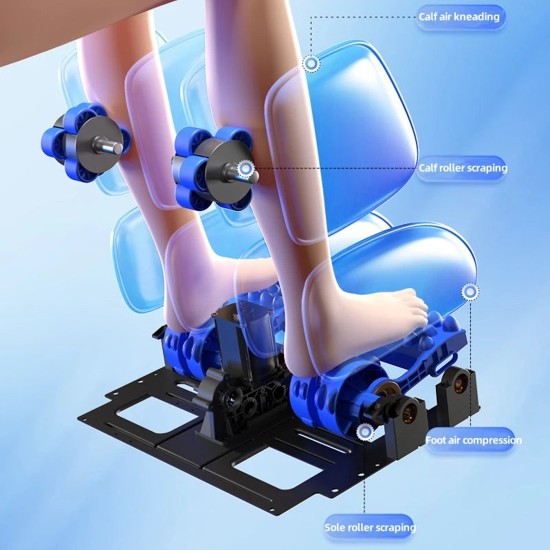 2025 Premium 4D Smart Massage Chair Full-Body Luxury Space Capsule with Multifunction Triple Control Operation‌ Home Office Use